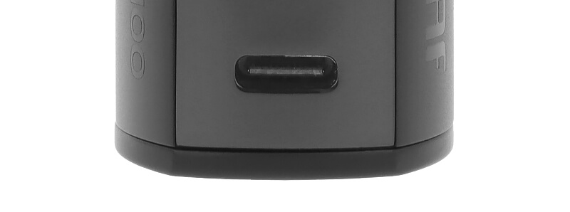 The USB-C port of Eleaf's iStick XC100 mod