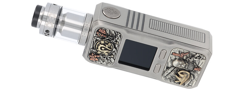 BD Vape's Rayden 220 Limited Edition mod with Thunder Cloud X Mike Vapes' Blaze Pro Max RTA atomizer
