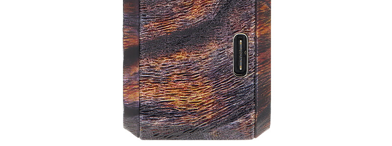 Le port USB-C de la box Rayden 220 Volcano Rare Edition par BD Vape