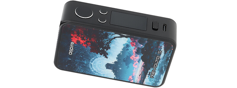 Zoom sur la box Revolto S de chez Aspire