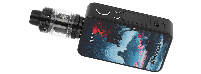 La box Revolto S avec le clearomiseur Uforce-X II par Voopoo