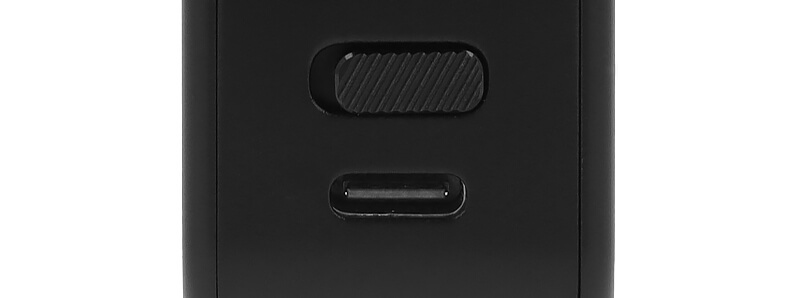 Le port USB-C de la box Revolto S de chez Aspire