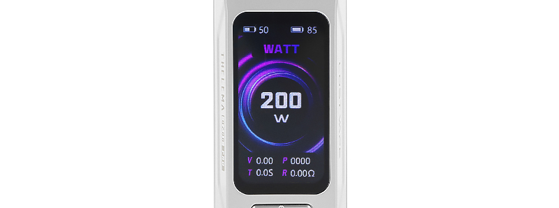 L'écran de la box Thelema Q200 Pro par le fabricant Lost Vape
