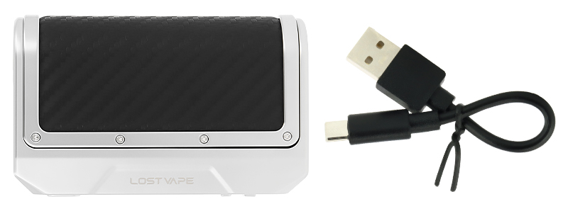 Le contenu de la boîte de la box Thelema Q200 Pro de chez Lost Vape
