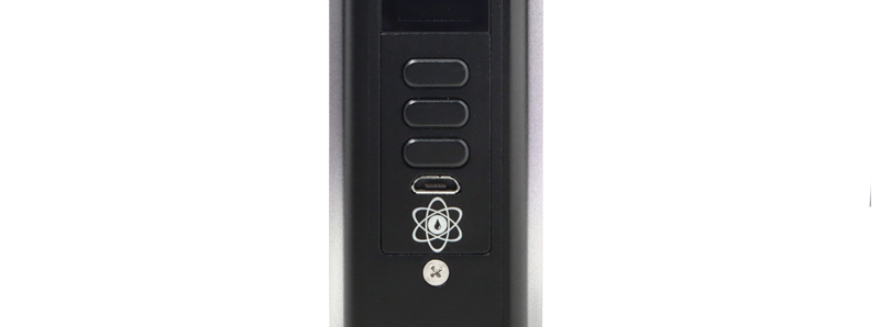 The micro-USB port of the Hadron Pro DNA250C mod by Steam Crave