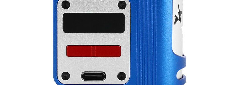 Le port de rechargement USB-C du Mod Blaze AIO de THC X Mike Vapes
