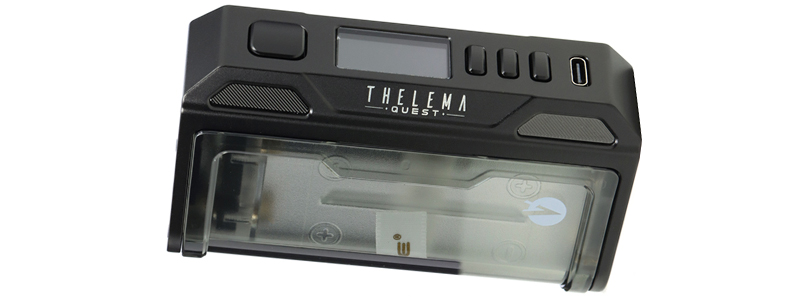 La box Thelema Quest 200W Edition Limitée dans sa version de base, transparente