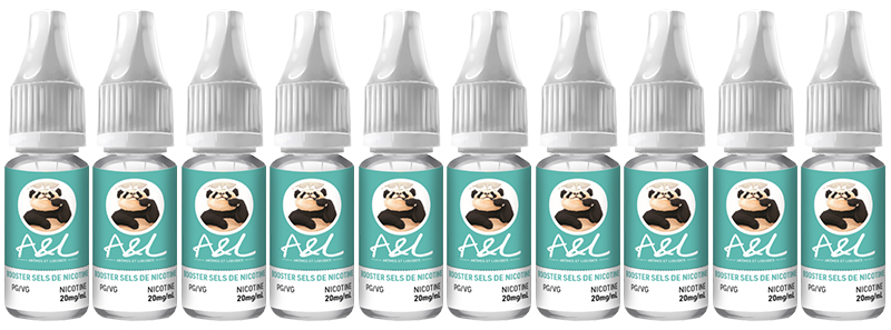 A&L's pack of 10 Nicotine Salt Boosters
