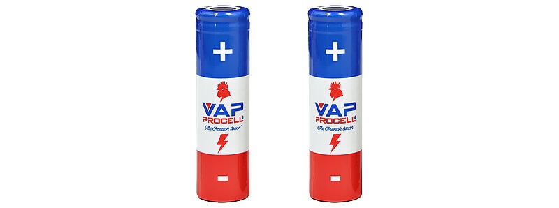 Les accus IMR 18650 3000mAh de Vap Procell