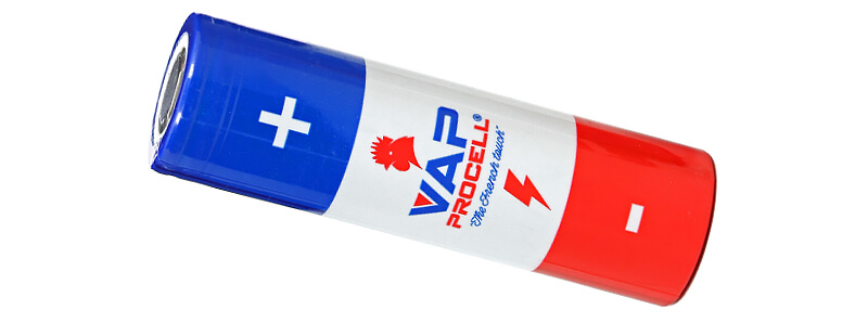 Zoom sur l'accu IMR 21700 4200mAh 20A de Vap Procell