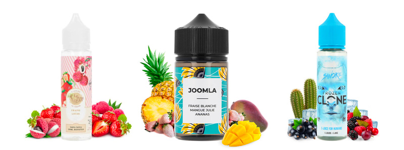 The 3 e-liquids of the A&L's November 2025 Pack