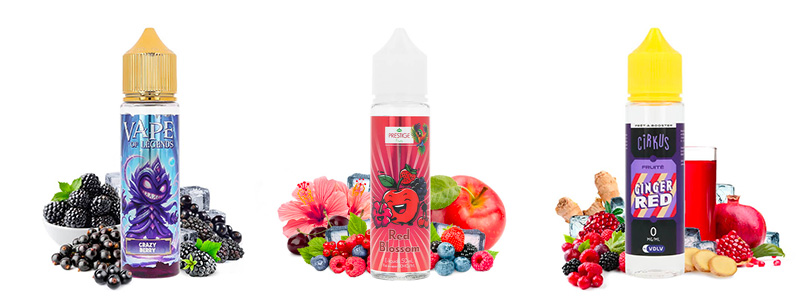 The 3 e-liquids of the A&L's March 2026 Pack