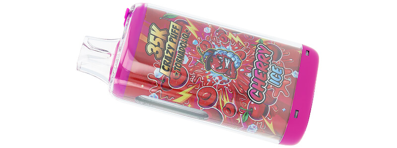Tornadoliq's Crazy Puff Cherry Ice puff