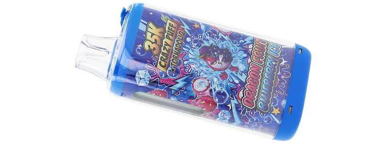 Tornadoliq's Crazy Puff Dragon Fruit Blueberry Ice puff