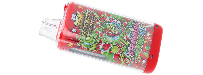 Tornadoliq's Crazy Puff Strawberry Kiwi Ice puff