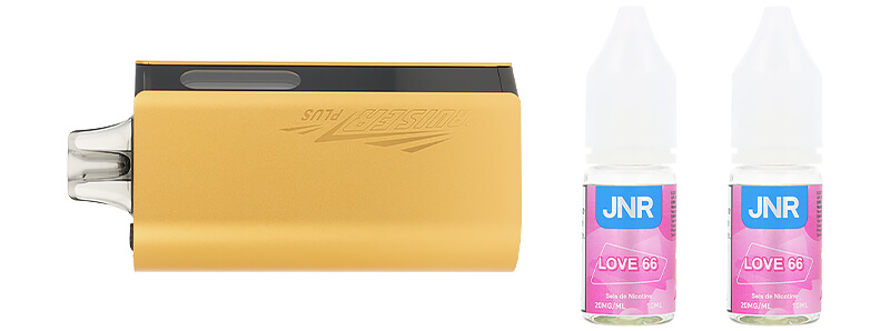 Le contenu de la boîte de la puff Love66 37K Cruiser Plus par JNR