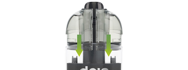 Le système de cartouches de la puff Dojo Blast 40K Menthe Glacée par Vaporesso