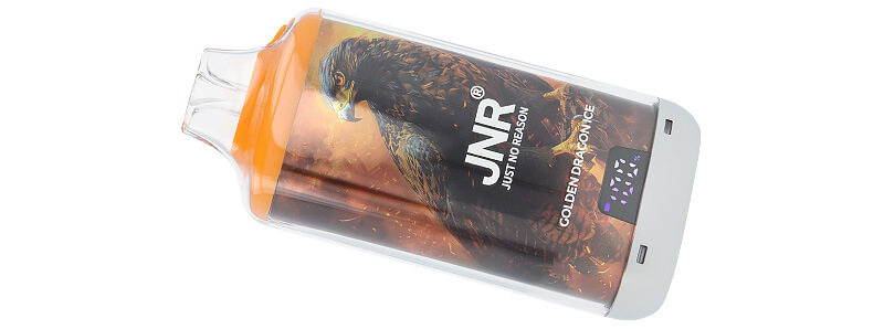 Zoom sur la puff Falcon-X Plus Golden Dragon Ice par JNR