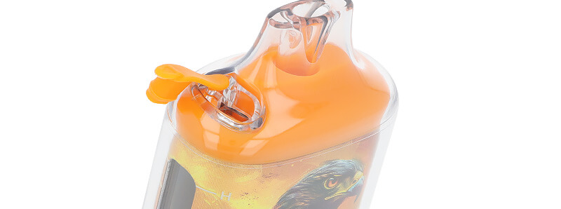 La trappe de remplissage de la puff Falcon-X Plus Golden Dragon Ice par JNR
