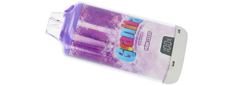 La puff Granita 30K Mûre Cassis par Alfaliquid