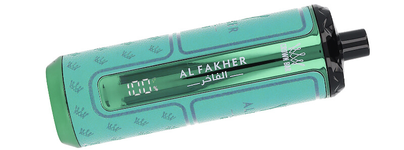L'écran de la puff Hyper Max Prime Gum Mint 50K Crown Bar par Al Fakher