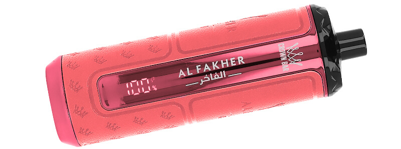 L'écran de la puff Hyper Max Prime Strawberry Punch 50K Crown Bar par Al Fakher