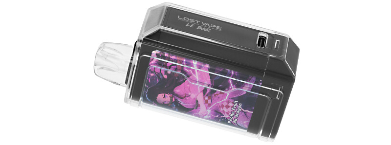 La puff rechargeable Le Bar 45K Pêche Fruit du Dragon par Lost Vape