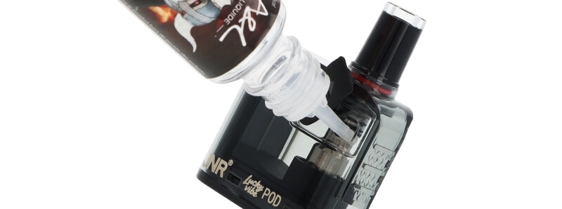 Le remplissage de la puff Lucky Vibe 77K Blueberry Raspberry Cherry de JNR