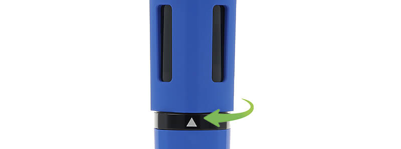 Le système rotatif de la puff rechargeable Fliq de Vampire Vape