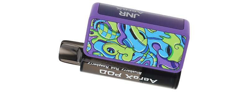 JNR's AeroX Blueberry Red Raspberry puff