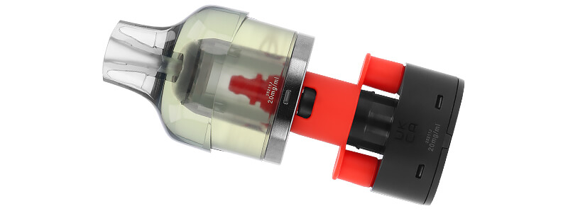 The spare cartridge of Vaporesso's Cola Glacé Dojo Blast rechargeable puff