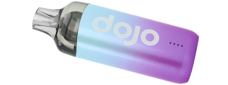 Zoom sur la puff rechargeable Dojo Blast Kiwi Fruit de la Passion et Goyage de chez Vaporesso