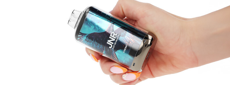Handling of JNR's Cherry Ice Falcon-X Plus refillable puff