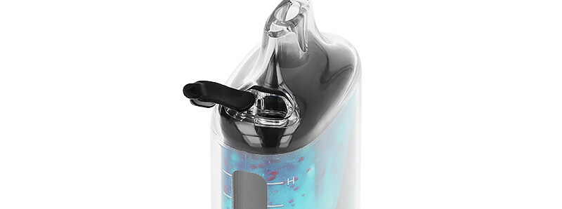 La trappe de remplissage de la puff rechargeable Falcon-X Plus Cherry Ice par JNR