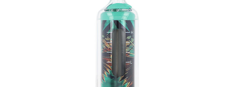 La fenêtre transparente de la puff rechargeable Falcon-X Plus Mango Passion Fruit par JNR