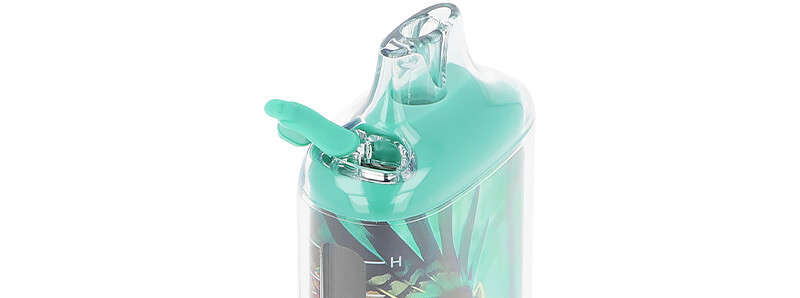 La trappe de remplissage de la puff rechargeable Falcon-X Plus Mango Passion Fruit par JNR
