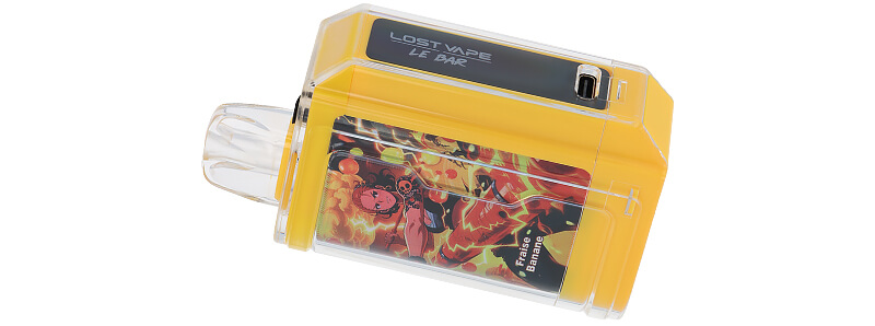 Lost Vape's Le Bar 45K Fraise Banane refillable puff