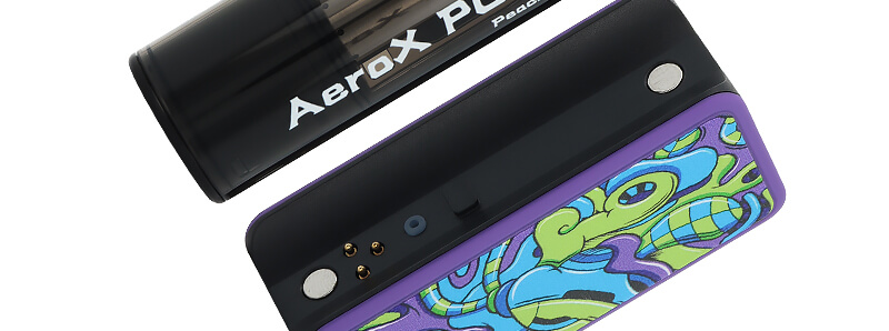 The magnetic connection of JNR's AeroX Peach Berry puff