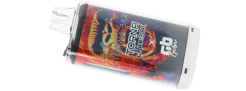 La puff rechargeable Torna Max Strawberry Iced de chez Torna-Bar
