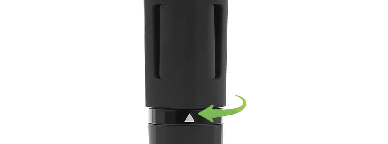 Le système rotatif de la puff rechargeable Fliq de Vampire Vape