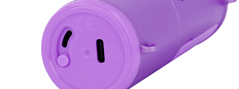 Le port USB-C de la puff Shishasip 35K de chez JNR