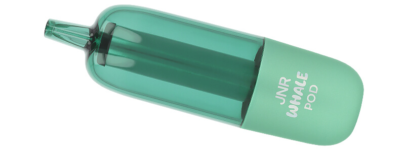The cartridge of JNR's Whale Strawberry Ice 38K puff