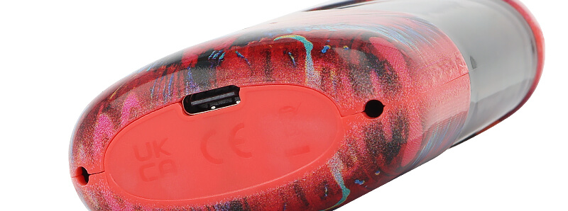 The USB-C port of JNR's ZPulse 42K puff