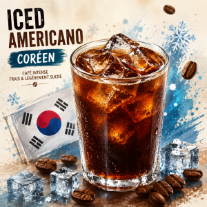 Iced Americano Coréen