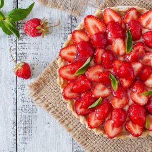 Tarte aux fraises des bois