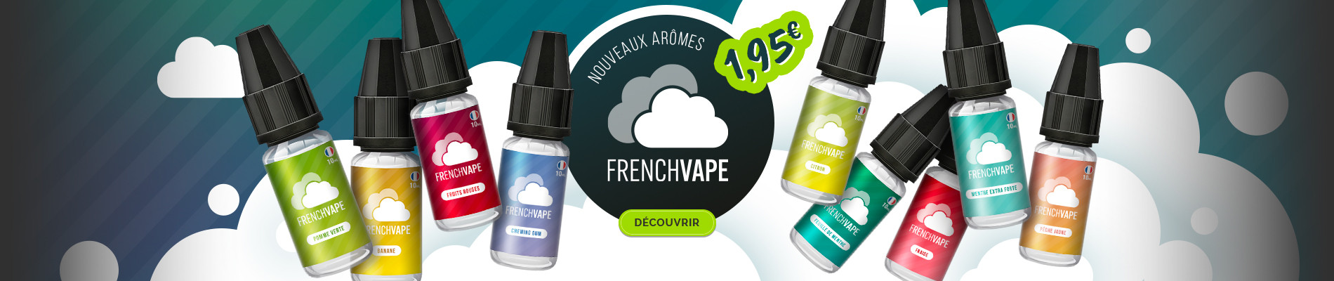 Nouveaux aromes Frenchvape