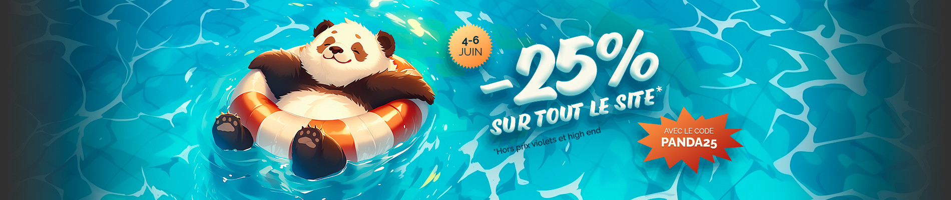 -25% sur tout le site