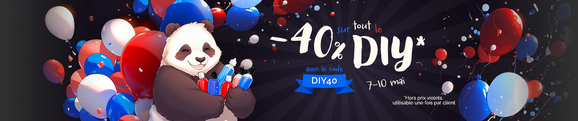 -40% sur le DIY - Du 7 a 10 mai 2026