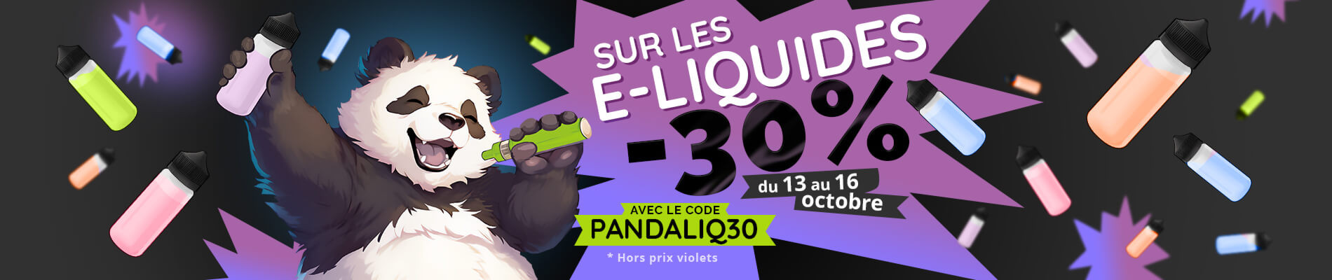 -30% sur les e-liquides